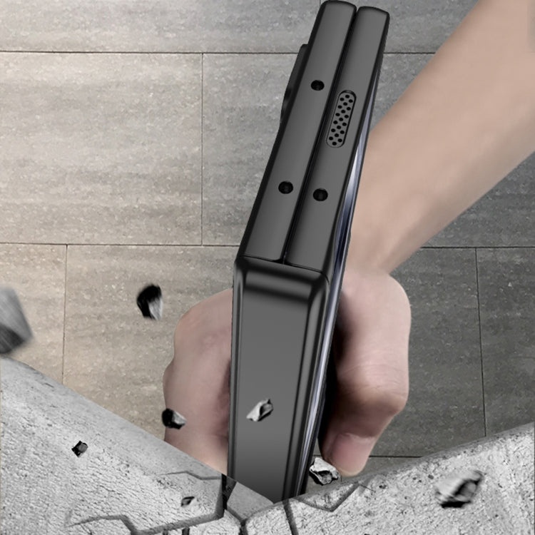 For Samsung Galaxy Z Fold6 GKK Integrated Full Coverage Magnetic Fold Phone Case(Silver) - free shipping - PMC Jewellery - Order now!