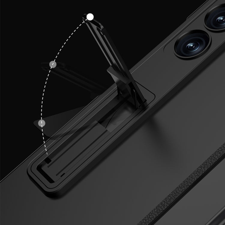 For Samsung Galaxy Z Fold6 GKK Integrated Full Coverage Magnetic Fold Phone Case(Black)