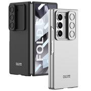 For Samsung Galaxy Z Fold6 GKK Integrated Ultra-thin Sliding Window Phone Case(Black)
