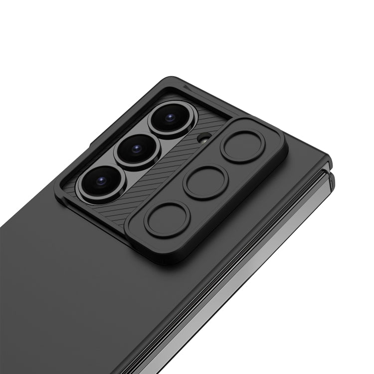 For Samsung Galaxy Z Fold6 GKK Integrated Ultra-thin Sliding Window Phone Case(Black) - free shipping - PMC Jewellery - Order now!