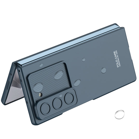 For Samsung Galaxy Z Fold6 GKK Integrated Ultra-thin Sliding Window Phone Case(Titanium Gray)