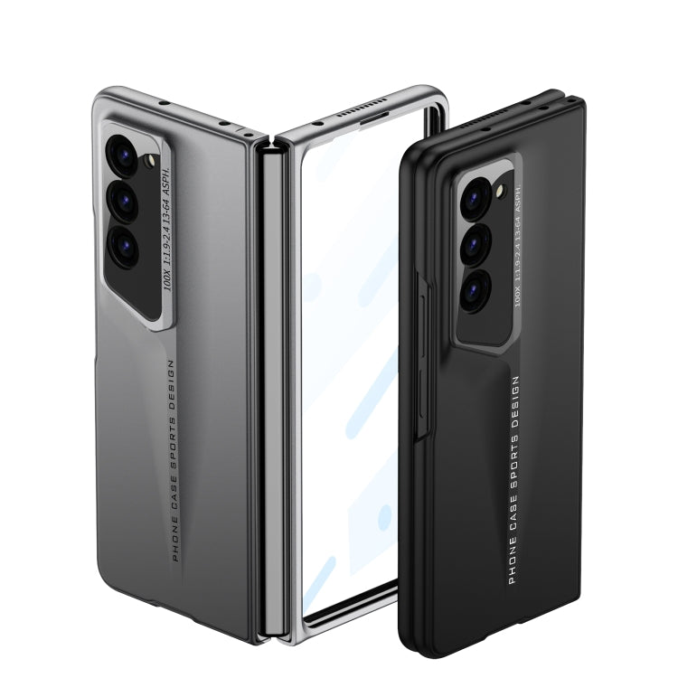 For Samsung Galaxy Z Fold6 GKK Integrated Blade Ultra-thin Full Coverage Phone Case(Cyan)