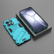 For Redmi K70 Ultra Global Punk Armor 2 in 1 PC + TPU Phone Case with Holder(Blue)