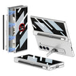 For Samsung Galaxy Z Fold6 GKK Integrated Anti Peep Full Coverage Magnetic Fold Phone Case with Pen Slot, Not Included Pen(Silver) - free shipping - PMC Jewellery - Order now!
