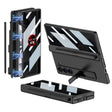 For Samsung Galaxy Z Fold6 GKK Integrated Anti Peep Full Coverage Magnetic Fold Phone Case with Pen Slot, Not Included Pen(Black) - free shipping - PMC Jewellery - Order now!