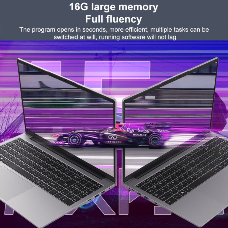 Jumper EZbook X8 15.6 inch Laptop, 16GB+512GB, Windows 11 Intel Alder Lake i5-12450H Octa Core(Grey)
