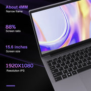 Jumper EZbook X8 15.6 inch Laptop, 16GB+512GB, Windows 11 Intel Alder Lake i5-12450H Octa Core(Grey)