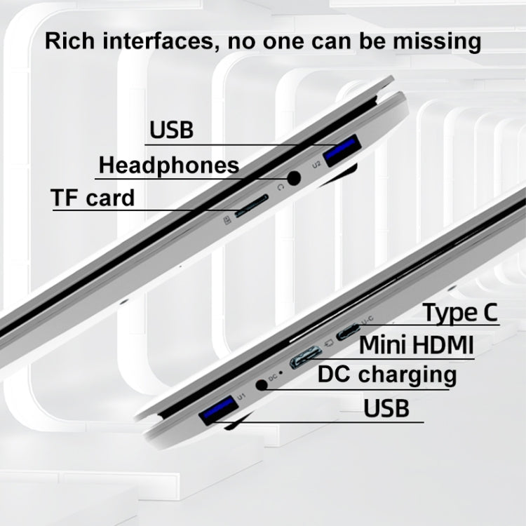 Jumper EZbook S7 15.6 inch Laptop, 16GB+512GB, Windows 11 Intel Alder Lake N95 Quad Core(Grey) - free shipping - PMC Jewellery - Order now!