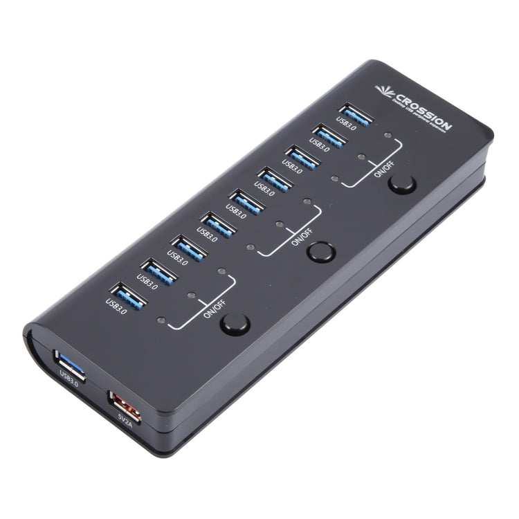 ORICO CRU3-H9C1 10 Port USB3.0 12V 4A HUB Power Adapter, Plug:AU Plug