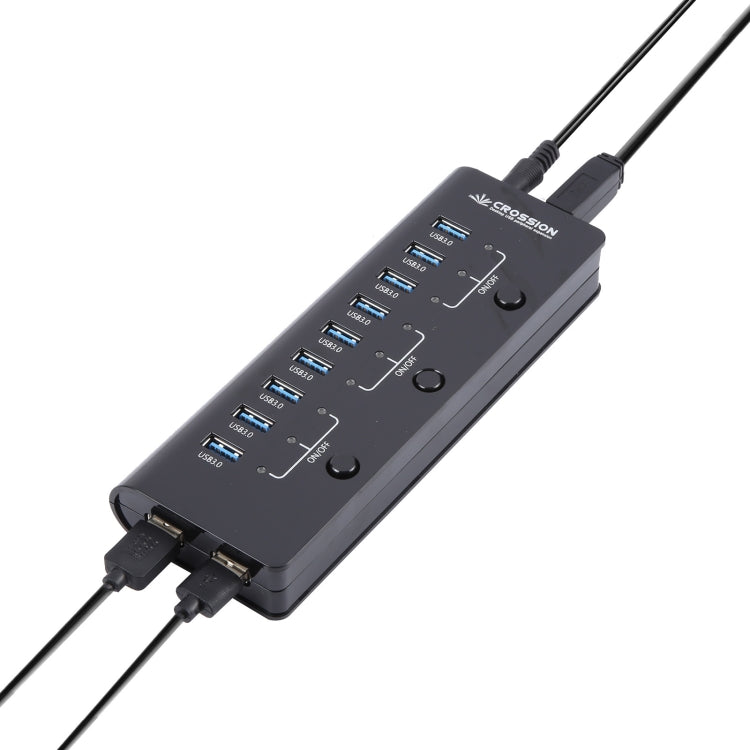 ORICO CRU3-H9C1 10 Port USB3.0 12V 4A HUB Power Adapter, Plug:AU Plug