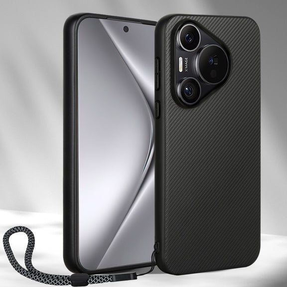 For Huawei Pura 70 Pro / 70 Pro+ ViLi TC Series Kevlar Carbon Fiber Texture Phone Case(Black)