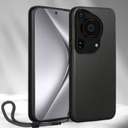 For Huawei Pura 70 Ultra ViLi TC Series Kevlar Carbon Fiber Texture Phone Case(Black)
