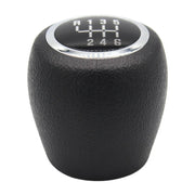 For Chevrolet Chevy Cruze 2008-2012 Car Gear Lever Hand Ball Leather Gear Shift Knob, Style:6 Speed