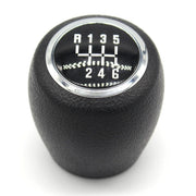 For Chevrolet Chevy Cruze 2008-2012 Car Gear Lever Hand Ball Leather Gear Shift Knob, Style:6 Speed
