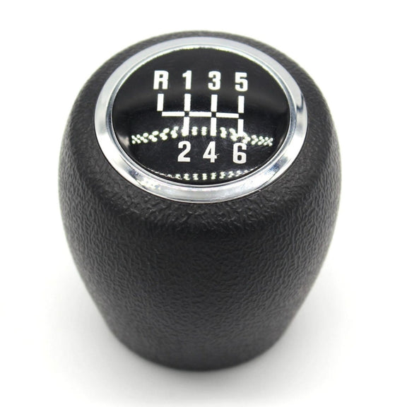 For Chevrolet Chevy Cruze 2008-2012 Car Gear Lever Hand Ball Leather Gear Shift Knob, Style:6 Speed