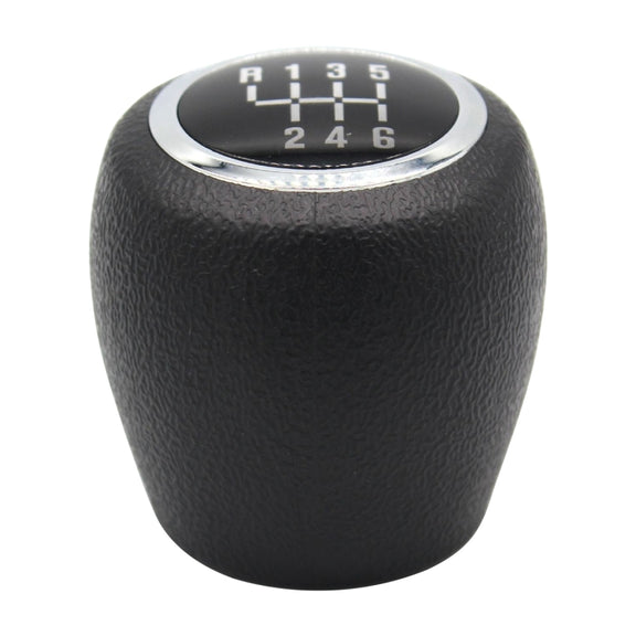 For Chevrolet Chevy Cruze 2008-2012 Car Gear Lever Hand Ball Leather Gear Shift Knob, Style:6 Speed
