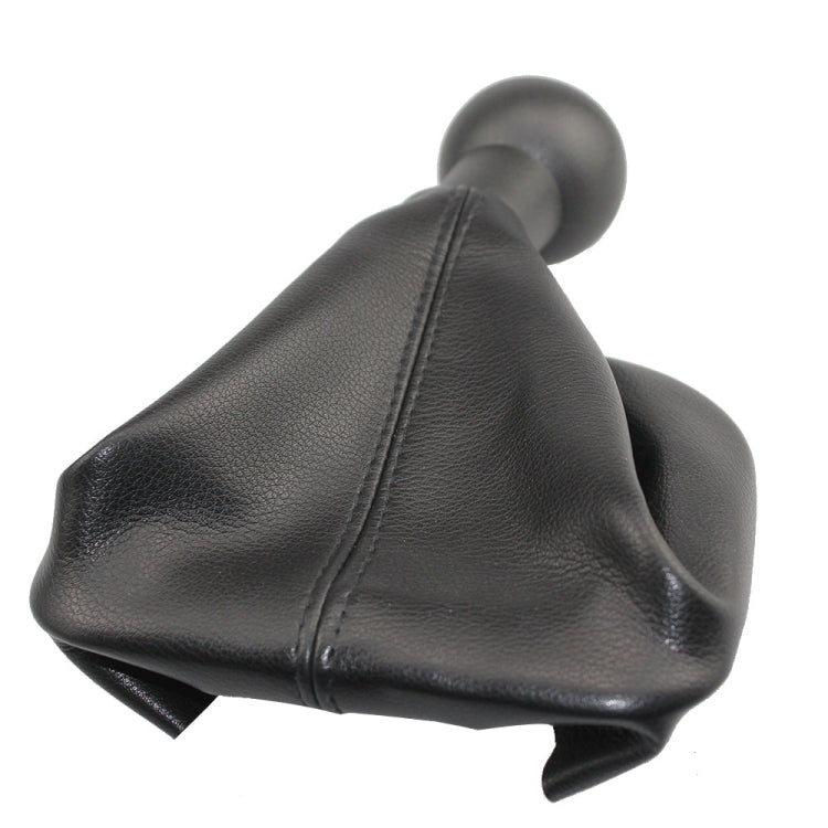 For Peugeot 207 / 307 / CC30 Car 5 Speed Gear Lever Hand Ball Leather Gear Shift Knob with Dustproof Cover - Shift Knob by PMC TechLife | Online Shopping South Africa | PMC TechLife | Buy Now Pay Later Mobicred