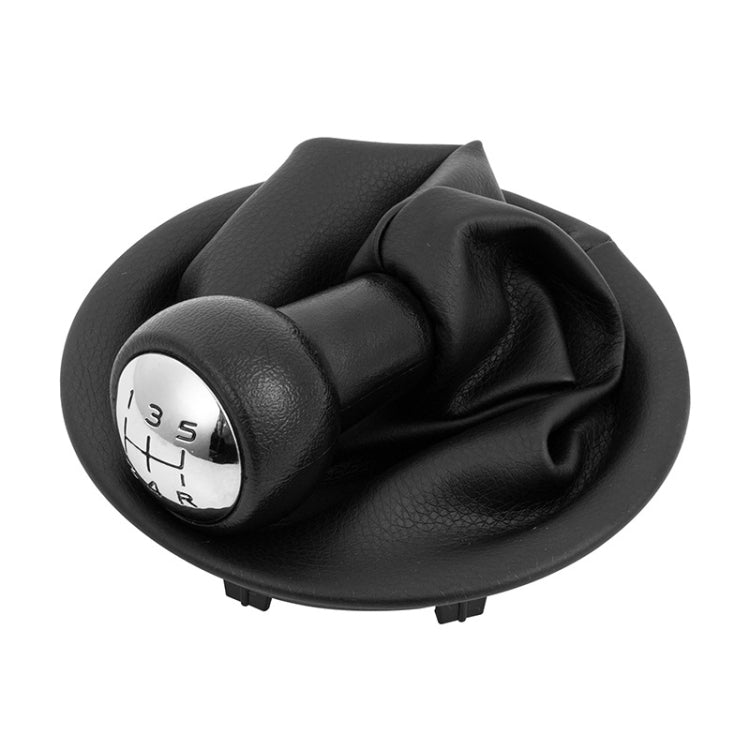 Car 5 Speed Gear Lever Hand Ball Leather Gear Shift Knob with Dustproof Cover for Citroen Berlingo III MK3 / Peugeot Partner 2008- - Shift Knob by PMC TechLife | Online Shopping South Africa | PMC TechLife | Buy Now Pay Later Mobicred