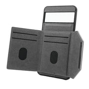 For Google Pixel 9 Pro XL Solid Color Metal Buckle Card Slots Bag Phone Case(Grey)