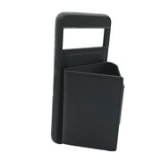 For Google Pixel 9 Pro XL Solid Color Metal Buckle Card Slots Bag Phone Case(Black)