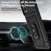 For Motorola Moto G Power 5G 2024 Sliding Camshield Holder Phone Case(Black)