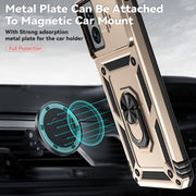 For Motorola Moto G Power 5G 2024 Sliding Camshield Holder Phone Case(Gold)