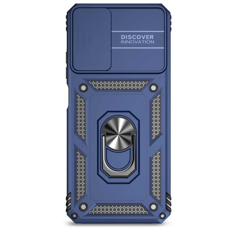 For Motorola Moto G Power 5G 2024 Sliding Camshield Holder Phone Case(Blue) - free shipping - PMC Jewellery - Order now!