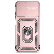 For Motorola Moto G Power 5G 2024 Sliding Camshield Holder Phone Case(Rose Gold)