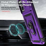 For Motorola Moto G Power 5G 2024 Sliding Camshield Holder Phone Case(Purple)