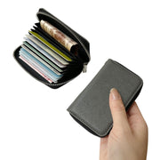 For Google Pixel 7a Solid Color Zipper 11-Card Slots Bag Phone Case with Lanyard(Grey)