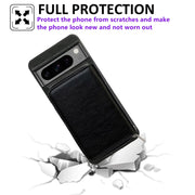 For Google Pixel 6 Pro Solid Color Zipper 11-Card Slots Bag Phone Case with Lanyard(Black)