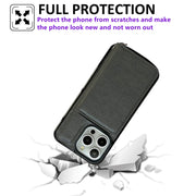 For iPhone 16 Pro Solid Color Zipper 11-Card Slots Bag Phone Case with Lanyard(Grey)
