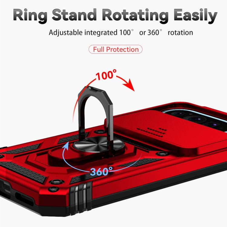 For Google Pixel 9 Sliding Camshield Holder Phone Case(Red) - Google Cases by PMC TechLife | Online Shopping South Africa | PMC TechLife | Buy Now Pay Later Mobicred