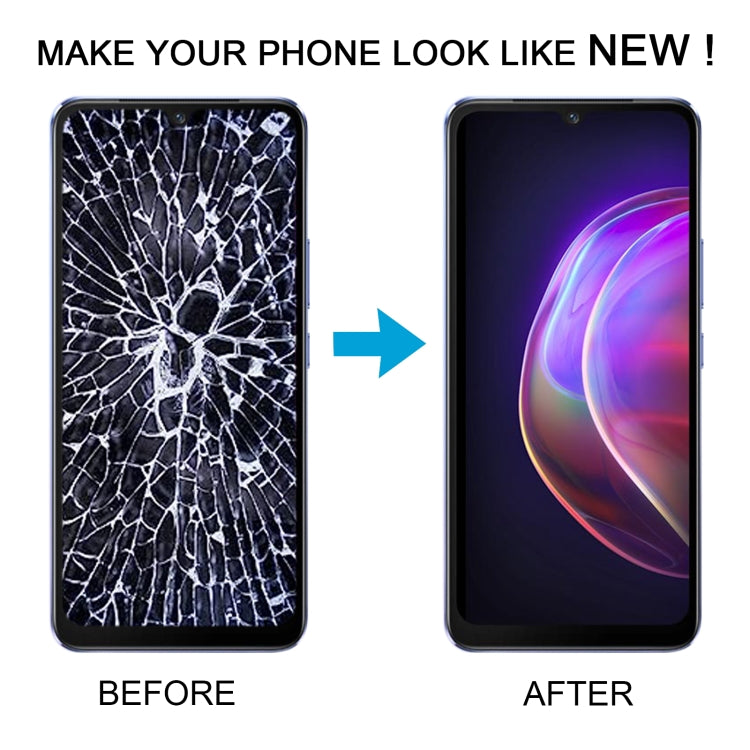 For vivo V21 4G V2066 V2108 OLED LCD Screen with Digitizer Full Assembly