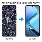 For vivo iQOO Z9 Turbo Original AMOLED LCD Screen with Digitizer Full Assembly