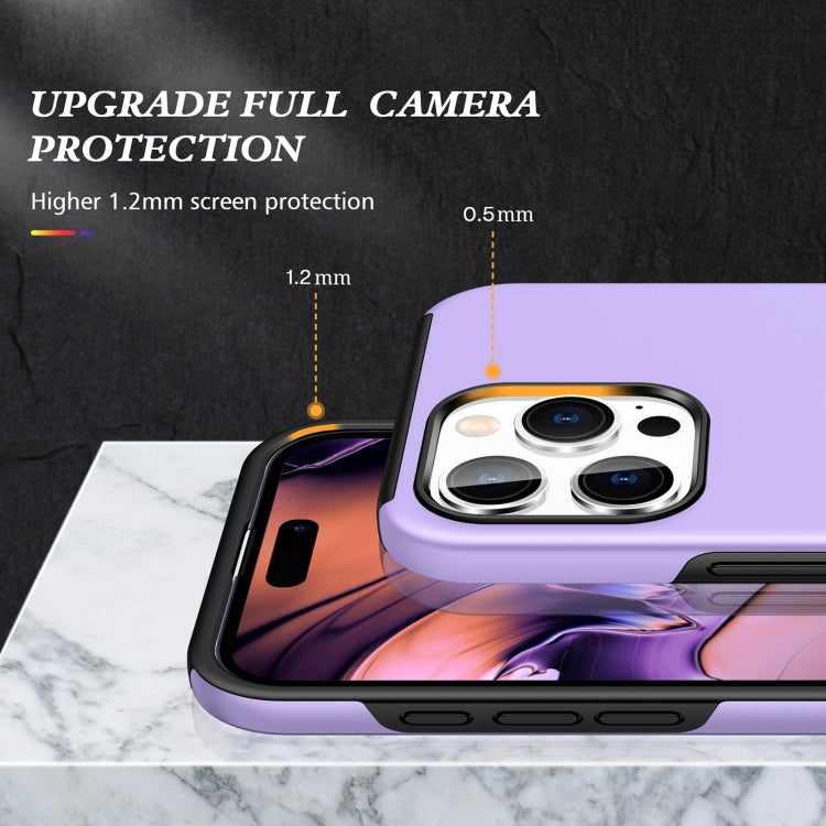 For iPhone 16 Pro Max Magnetic Ring Holder Phone Case(Purple) - iPhone 16 Pro Max Cases by PMC TechLife | Online Shopping South Africa | PMC TechLife | Buy Now Pay Later Mobicred