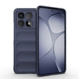 For Redmi K70 Ultra Global Magic Shield TPU + Flannel Phone Case(Dark Blue) - free shipping - PMC Jewellery - Order now!