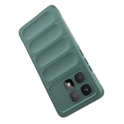 For Redmi K70 Ultra Global Magic Shield TPU + Flannel Phone Case(Dark Blue)
