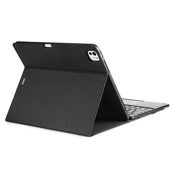 For iPad Pro 13 2024 DUX DUCIS TK Series Wireless Bluetooth Keyboard Tablet Protective Case(Black)