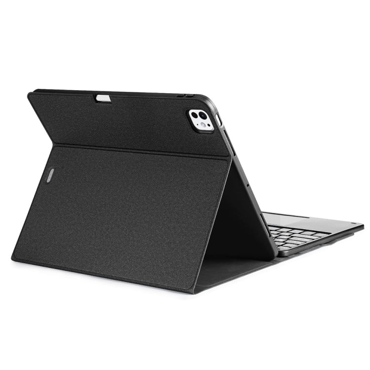 For iPad Pro 13 2024 DUX DUCIS TK Series Wireless Bluetooth Keyboard Tablet Protective Case(Black)