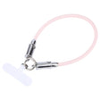 USB-C / Type-C to Type-C Data Cable Phone Anti-lost Short Lanyard, Length: 30cm(Pink Braid) - USB-C & Type-C Cable by PMc TechLife | Online Shopping South Africa | PMc TechLife | Buy Now Pay Later Mobicred