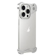 For iPhone 14 Pro Max Aromatherapy Alloy Frameless Phone Case(Silver) - free shipping - PMC TechLife - Order now!