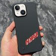 For iPhone 14 Carbon Fiber Frameless Cooling Phone Case(Red) - iPhone 14 Cases by PMC TechLife | Online Shopping South Africa | PMC TechLife | Buy Now Pay Later Mobicred