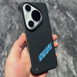 For Huawei Pura 70 Carbon Fiber Frameless Cooling Phone Case(Blue) - Huawei Cases by PMC TechLife | Online Shopping South Africa | PMC TechLife | Buy Now Pay Later Mobicred