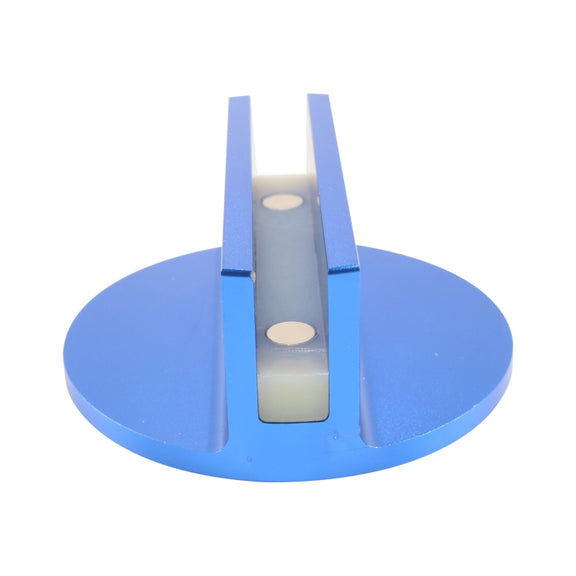 2pcs / Set Car Slotted Jack Pad Jacking Lift Pad(Blue)