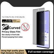 For vivo X100s Pro / X100 Ultra imak 3D Curved Privacy Full Screen Tempered Glass Film