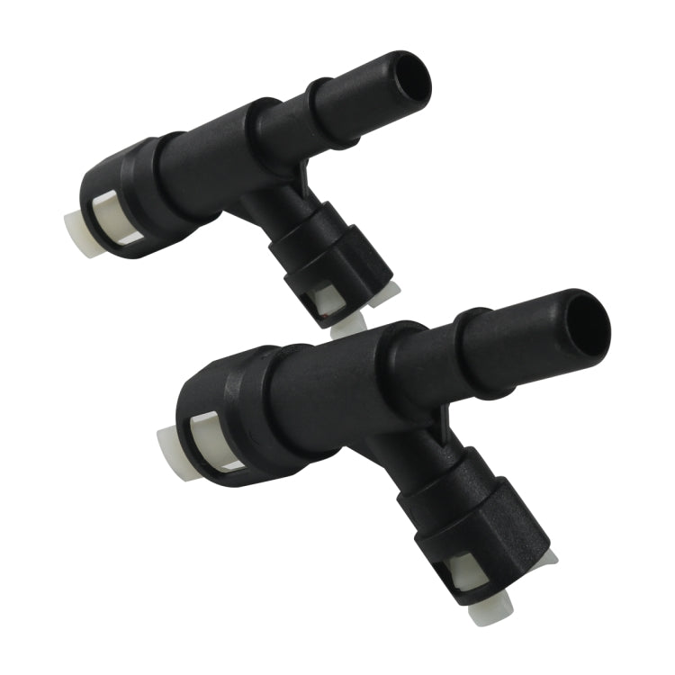 2pcs / Set For Cadillac Car Heater Hose Connector 15055343(Black) - Terminal connectors by PMC TechLife | Online Shopping South Africa | PMC TechLife | Buy Now Pay Later Mobicred