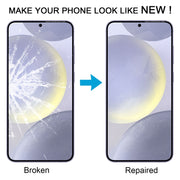 For Samsung Galaxy S24+ SM-S926B 10pcs Front Screen Outer Glass Lens with OCA Optically Clear Adhesive