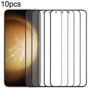 For Samsung Galaxy S23+ SM-S916B 10pcs Front Screen Outer Glass Lens with OCA Optically Clear Adhesive