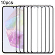 For Samsung Galaxy A35 SM-A356B 10pcs Front Screen Outer Glass Lens with OCA Optically Clear Adhesive - free shipping - PMc TechLife - Order now!